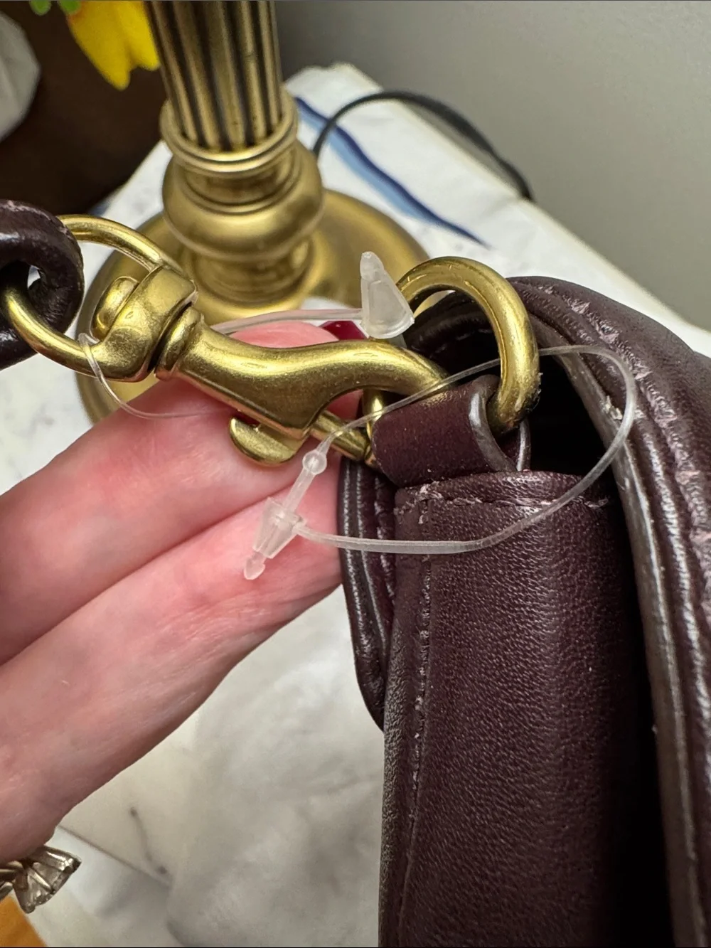 Coach crossbody smooth
